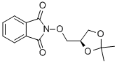 (S)-n-(2,2-dimethyl-4-hydroxymethyl-1,3-dioxolane)phthalimide Structure,131068-35-4Structure