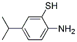 Benzenethiol, 2-amino-5-(1-methylethyl)-(9ci) Structure,131105-91-4Structure