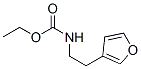 (9ci)-[2-(3-呋喃)乙基]-氨基甲酸乙酯结构式_131169-29-4结构式