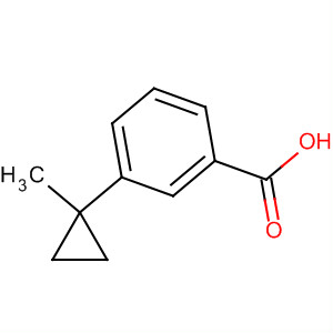 3-(1-Methylcyclopropyl)benzoic acid Structure,131170-39-3Structure