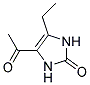 (9ci)-4-乙酰基-5-乙基-1,3-二氢-2H-咪唑-2-酮结构式_131180-11-5结构式