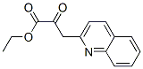 2-Oxo-3-quinolin-2-yl-propionic acid ethyl ester Structure,13119-76-1Structure