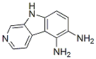 9H-pyrido[3,4-b]indole-5,6-diamine Structure,131203-81-1Structure