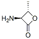 2-Oxetanone,3-amino-4-methyl-,(3s-trans)-(9ci) Structure,131232-74-1Structure