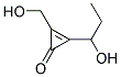 (9ci)-2-(羟基甲基)-3-(1-羟基丙基)-2-环丙烯-1-酮结构式_131333-91-0结构式