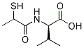 N-(2-mercapto-1-oxopropyl)-l-valine Structure,1313496-16-0Structure