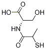 N-(2-mercapto-1-oxopropyl)-l-serine Structure,1313496-17-1Structure