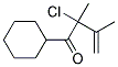 3-Buten-1-one, 2-chloro-1-cyclohexyl-2,3-dimethyl-(9ci) Structure,131353-06-5Structure