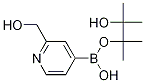 (4-(4,4,5,5-Tetramethyl-1,3,2-dioxaborolan-2-yl)pyridin-2-yl)methanol Structure,1314135-84-6Structure