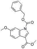 1-Benzyl-3-methyl 6-methoxyindole-1,3-dicarboxylate Structure,131424-26-5Structure