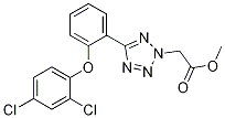 5-[2-(2,4-二氯苯氧基)苯基]-2H-四唑-2-乙酸甲酯结构式_1314406-38-6结构式