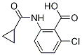 2-Chloro-6-[(cyclopropylcarbonyl)amino]benzoic acid Structure,1314406-53-5Structure