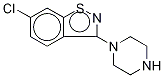 6-Chloro-3-(piperazin-1-yl)benzol[d]isothiazole Structure,131540-87-9Structure