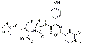 (6R,7S)-头孢哌酮结构式_1315481-36-7结构式