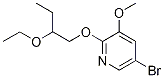 5-溴-2-(2-乙氧基丁氧基)-3-甲氧基吡啶结构式_1315545-07-3结构式