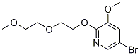 5-Bromo-3-methoxy-2-[2-(2-methoxyethoxy)ethoxy]pyridine Structure,1315545-08-4Structure