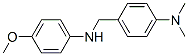 4-(((4-Methoxyphenyl)amino)methyl)-n,n-dimethylaniline Structure,13159-99-4Structure