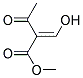 (9ci)-2-(羟基亚甲基)-3-氧代-丁酸甲酯结构式_131607-55-1结构式