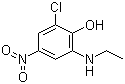 2-Chloro-6-ethylamino-4-nitrophenol Structure