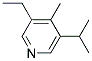 Pyridine, 3-ethyl-4-methyl-5-(1-methylethyl)-(9ci) Structure,131666-16-5Structure