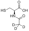 N-acetyl-d3-l-cysteine Structure,131685-11-5Structure