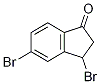 3,5-Dibromo-2,3-dihydro-1h-inden-1-one Structure,1316857-41-6Structure