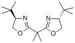 (R,R)-(+)-2,2’-异亚丙基双(4-叔丁基-2-恶唑啉)结构式_131833-97-1结构式