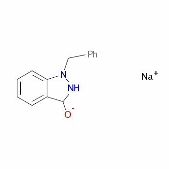 1-Benzyl-3-hydroxy-1h-indazole sodium salt Structure,13185-09-6Structure