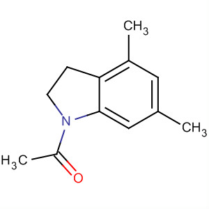 1-(2,3-Dihydro-4,6-dimethyl-1h-indol-1-yl)ethanone Structure,131880-74-5Structure