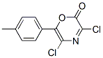 2H-1,4-oxazin-2-one, 3,5-dichloro-6-(4-methylphenyl)- Structure,131882-03-6Structure