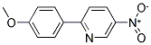 2-(4-Methoxyphenyl)-5-nitropyridine Structure,131941-25-8Structure