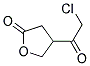 2(3H)-furanone, 4-(chloroacetyl)dihydro-(9ci) Structure,131953-06-5Structure