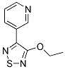 (9CI)-3-(4-乙氧基-1,2,5-噻二唑-3-基)-吡啶结构式_131987-62-7结构式