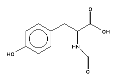 N-formyl-l-tyrosine Structure,13200-86-7Structure