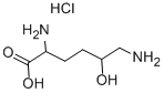 DL-δ-Hydroxylysine HCl Structure,13204-98-3Structure