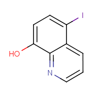 5-碘喹啉-8-醇结构式_13207-63-1结构式