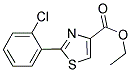 2-(2-Chloro-phenyl)-thiazole-4-carboxylic acid ethyl ester Structure,132089-36-2Structure