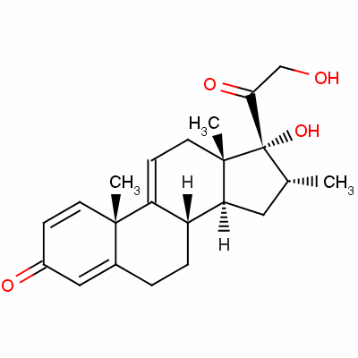 17,21-Dihydroxy-16alpha-Methylpregna-1,4,9(11)-Triene-3,20-Dione Structure,13209-41-1Structure