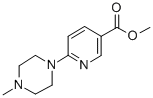 6-(4-Methyl-1-piperazinyl)-3-pyridinecarboxylicacidmethylester Structure,132144-02-6Structure