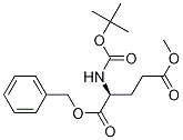 (S)-1-benzyl 5-methyl 2-((tert-butoxycarbonyl)amino)pentanedioate Structure,132245-78-4Structure