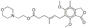 O-Methyl Mycophenolate Mofetil Structure,1322681-37-7Structure