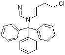 4-(2-Chloroethyl)-1-(triphenylmethyl)-1h-imidazole Structure,132287-55-9Structure