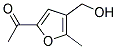 Ethanone, 1-[4-(hydroxymethyl)-5-methyl-2-furanyl]-(9ci) Structure,132332-04-8Structure