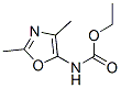 (9ci)-(2,4-二甲基-5-噁唑)-氨基甲酸乙酯结构式_132334-50-0结构式