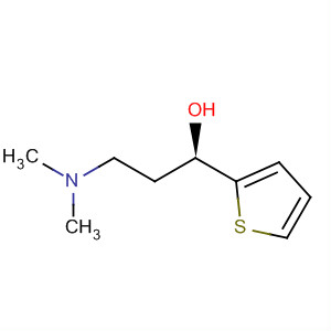 R-（+）-3-(二甲基氨基)-1-(2-噻吩基)-1-丙醇结构式_132335-49-0结构式