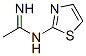 Ethanimidamide, n-2-thiazolyl- Structure,132380-94-0Structure