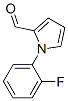 1-(2-Fluorophenyl)-1H-pyrrole-2-carboxaldehyde Structure,132407-65-9Structure