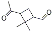 (9ci)-3-乙酰基-2,2-二甲基-环丁烷羧醛结构式_132478-08-1结构式