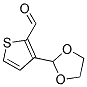 2-Formyl-3-thiophenecarboxaldehyde ethylene acetal Structure,13250-83-4Structure