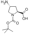 (2S,4r)-1-boc-4-amino-pyrrolidine-2-carboxylic acid Structure,132622-69-6Structure